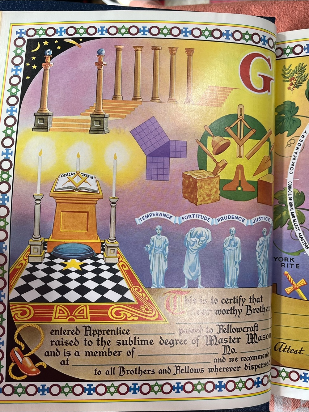 Masonic Master Reference Edition Holy Bible - Picture 8 of 16